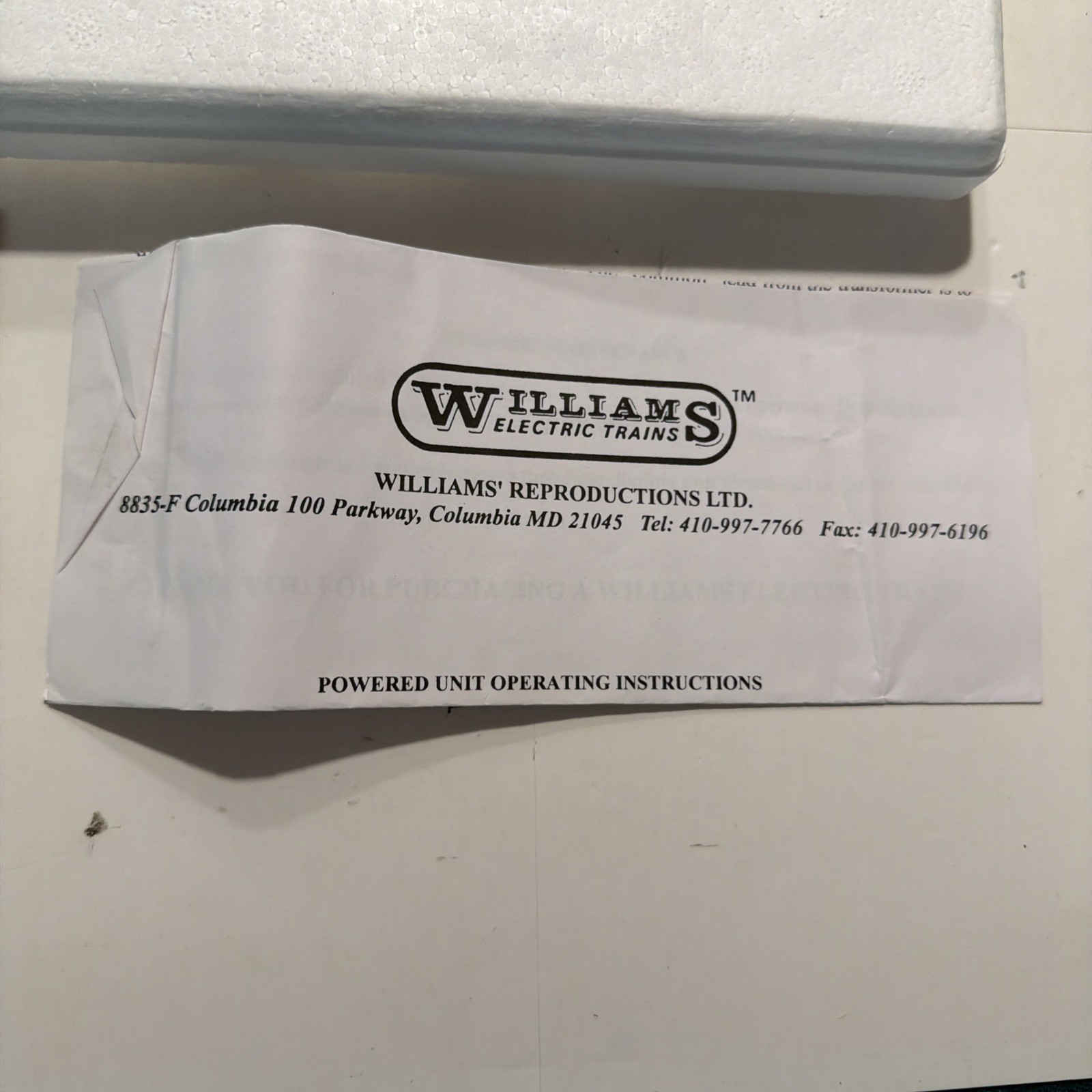 Williams O Gauge GP3801 Locomotive #6693 New Haven