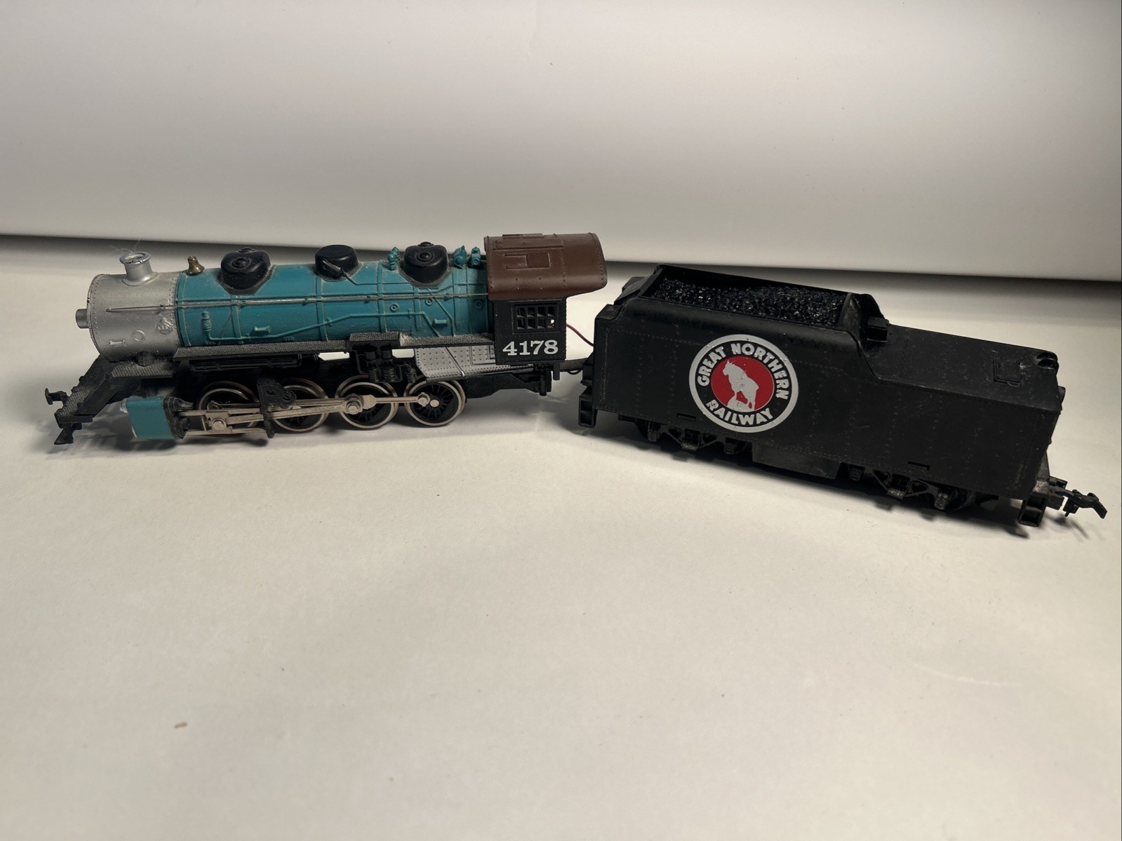 RARE TYCO HO Scale Great Northern 0-8-0 #4178 Steam Locomotive