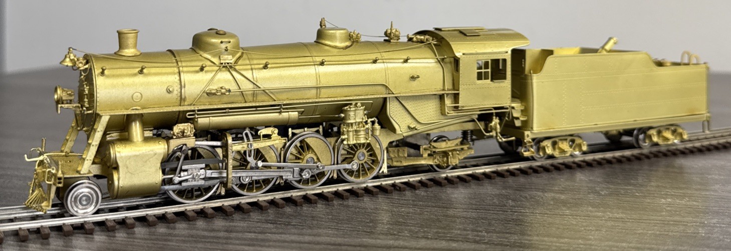 Sunset Models HO Brass Mikado USRA 2-8-2 Light – Unpainted, Tested & NIB!
