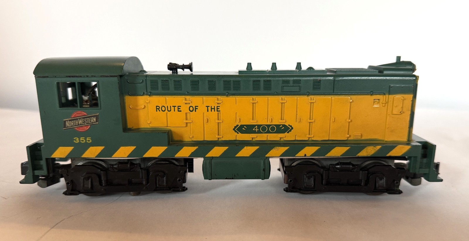 American Flyer Northwestern 355 Route of the 400 Diesel Locomotive + Repro Box