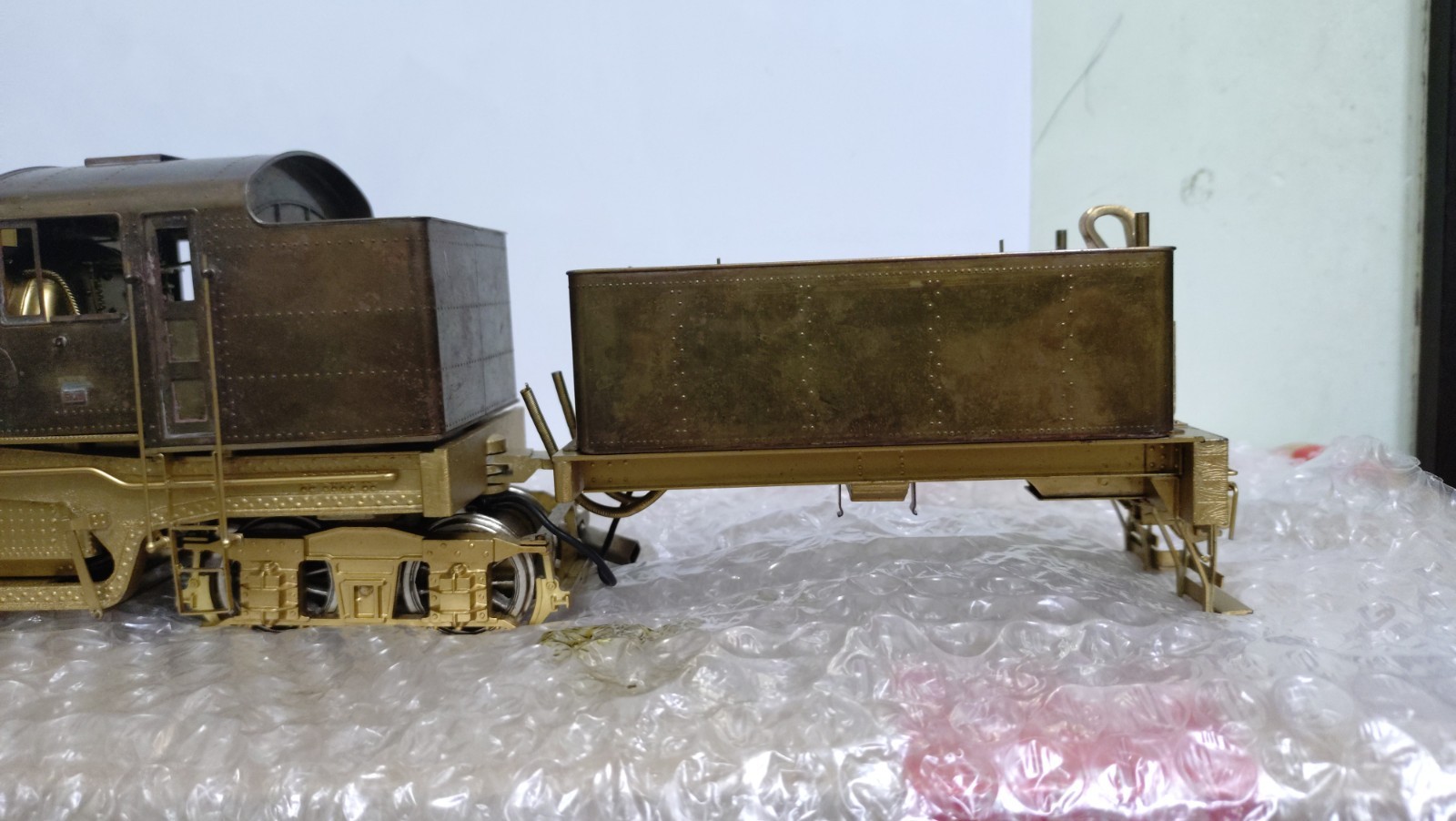 Westside KTM Brass Western Maryland Ry Shay (incomplete) – O scale