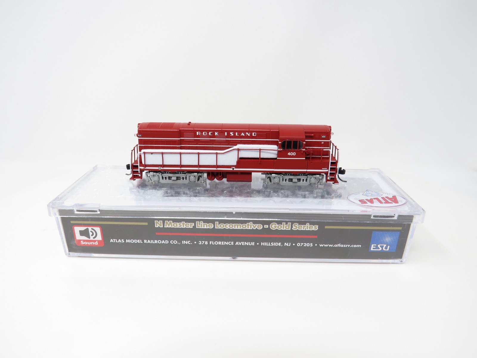 Atlas N 40005544 DCC Sound Rock Island FM H15-44 Diesel Locomotive Freight Train
