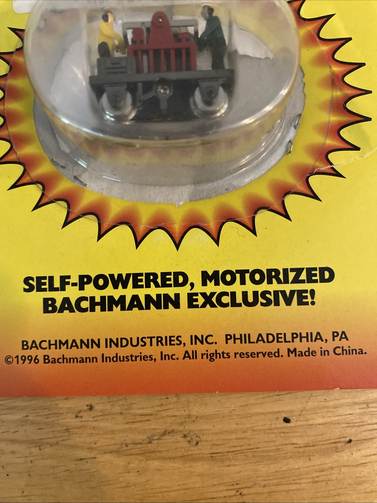 BACHMANN #46202 Cannonball Express Operating Handcar Motorized H.O.1;87 SEALED