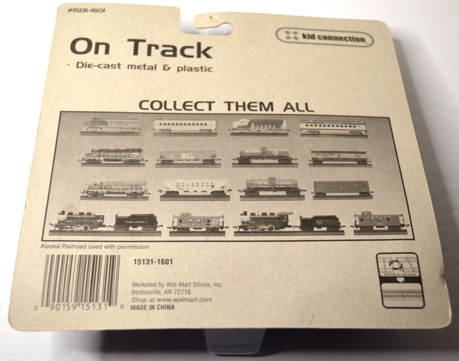 KID CONNECTION ON TRACK ALASKA ENGINE 1601 DIE CAST TRAIN NEW SEALED