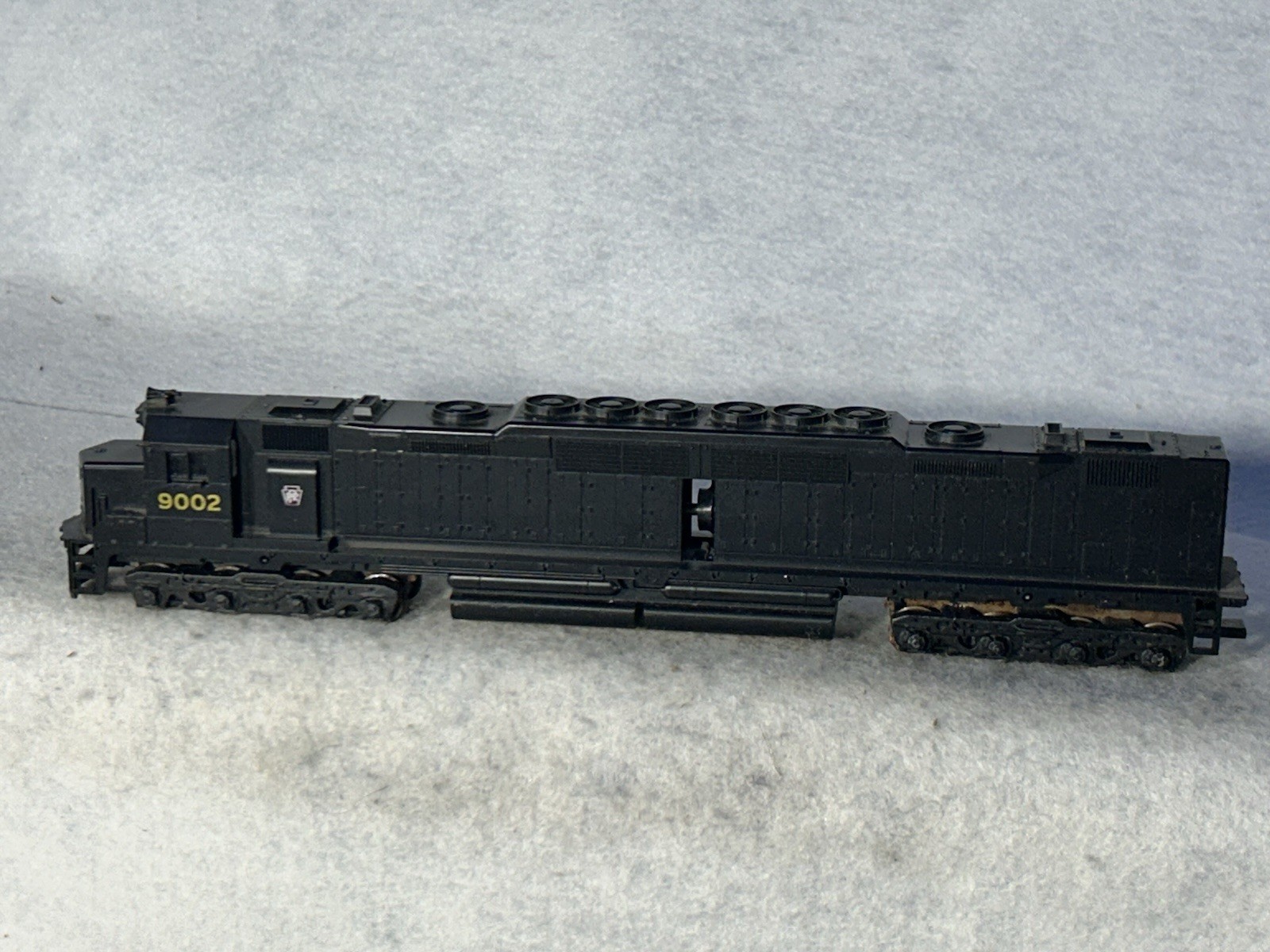 Massive Athearn Pennsylvania RR DD-40 Locomotive 2 Motors HO (Ex Box)