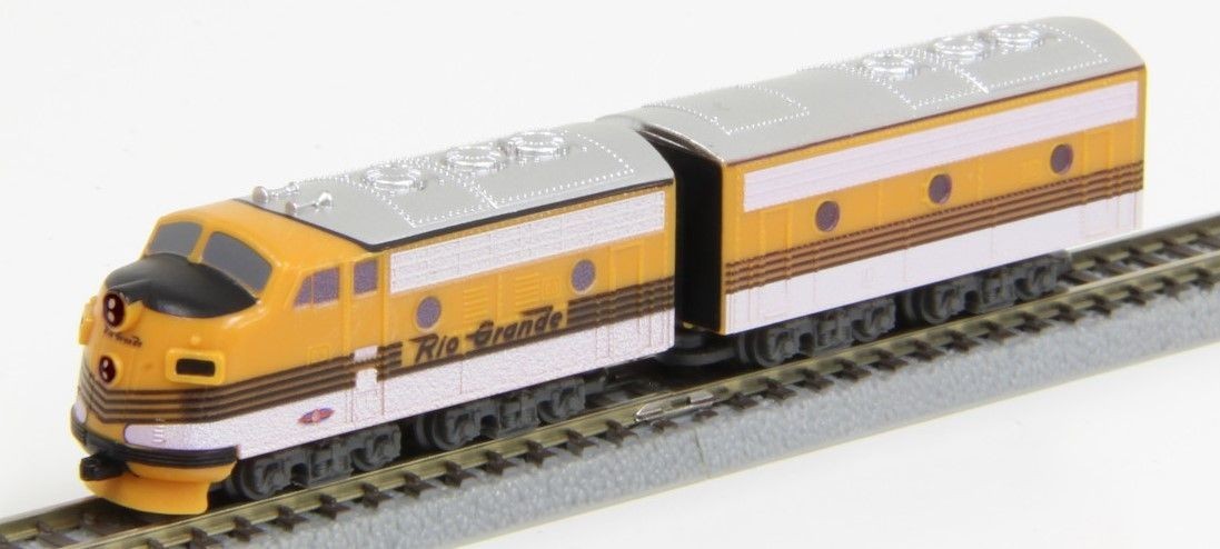 Z Rokuhan ST012-3 Shorty EMD F7 AB – D&RGW