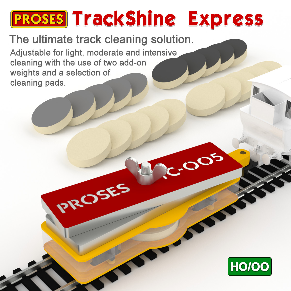 PROSES TrackShine Express HO – The Ultimate Track Cleaning Solution
