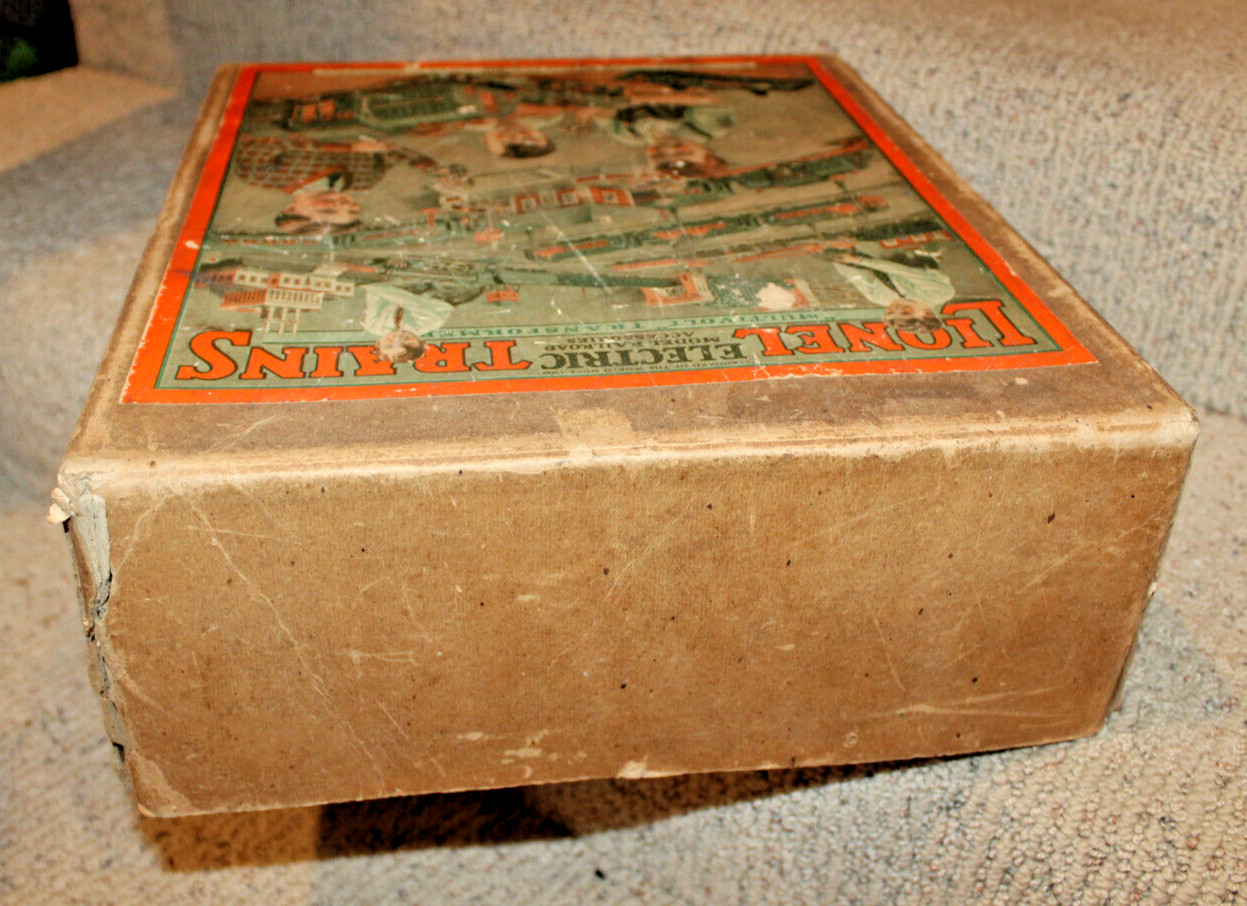 Lionel Prewar Standard Gauge 384E Locomotive Separate Sale Master Carton Set Box