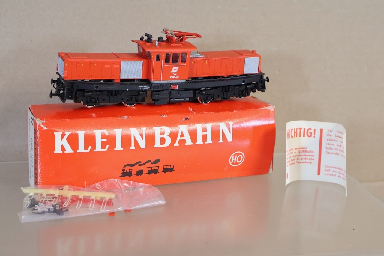 KLEINBAHN 1063 SPARES REPAIR OBB ÖBB CLASS BR 1063 03 E-LOK LOCOMOTIVE om