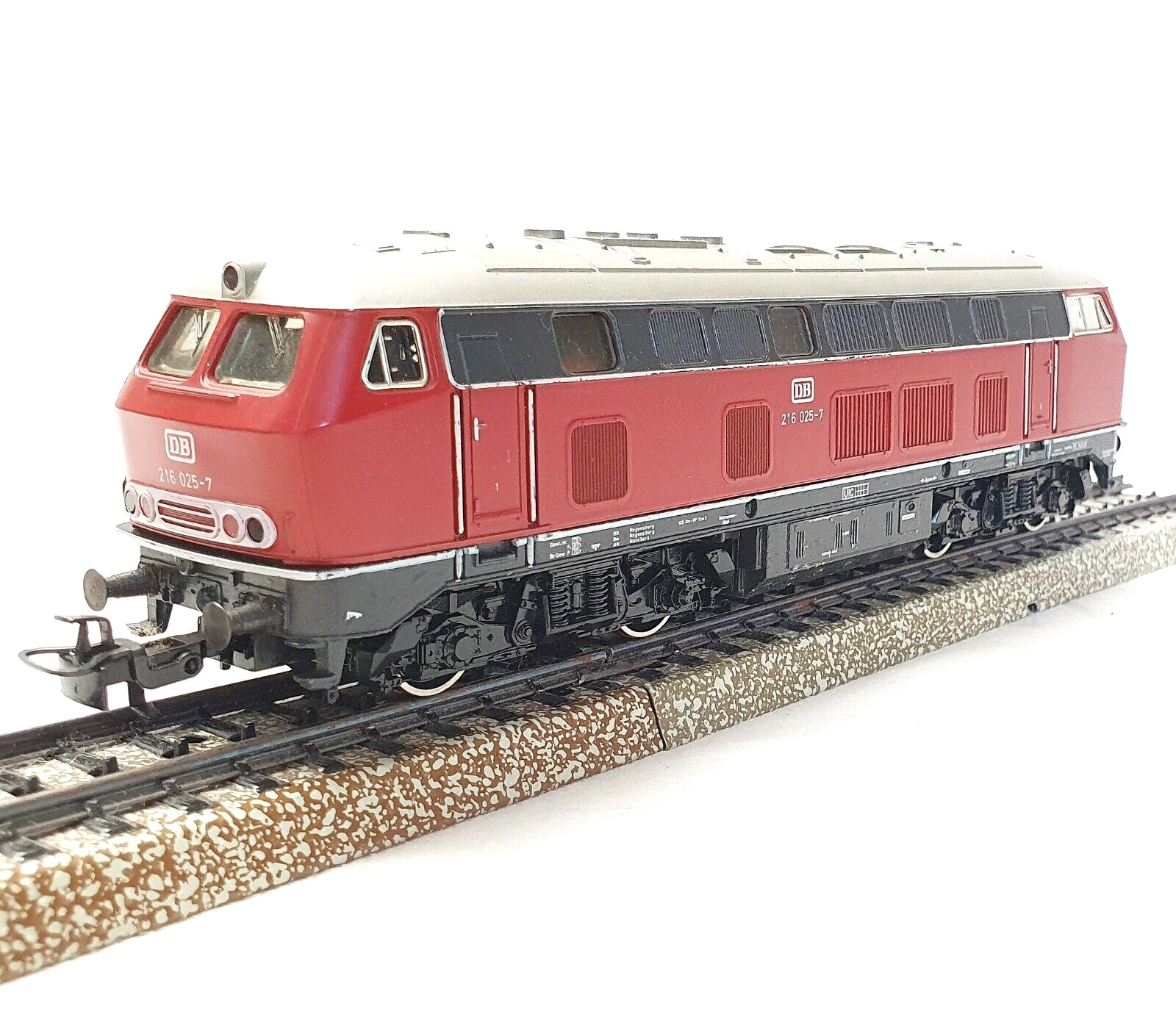 Marklin AC HO 1:87 German DB BR 216 “STANDARD DB” Red DIESEL LOCOMOTIVE MIB`85!