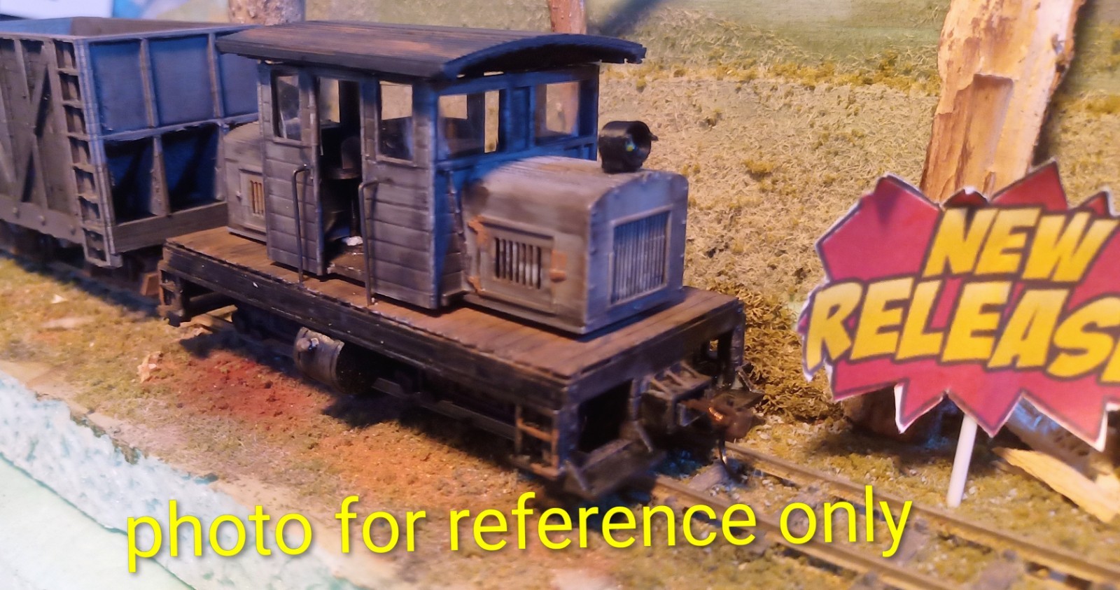 On30 Center Cab Switcher Kit 3D Printed use w/Tenshodo power truck NOT INCL.