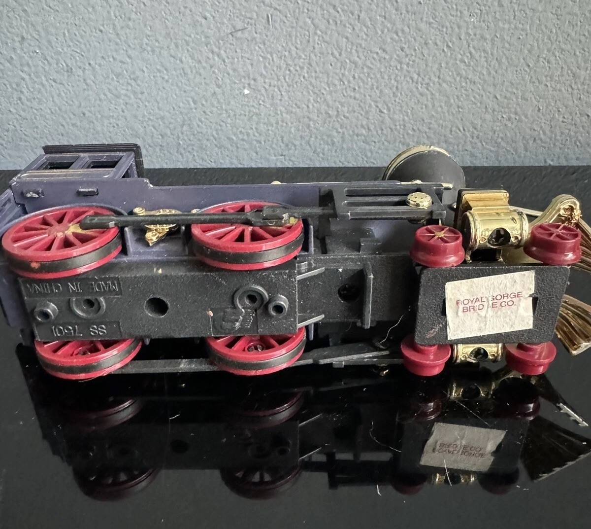 Vintage Model 7501 Steam Train – Royal Gorge Bridge Co. – Rolls Great – READ