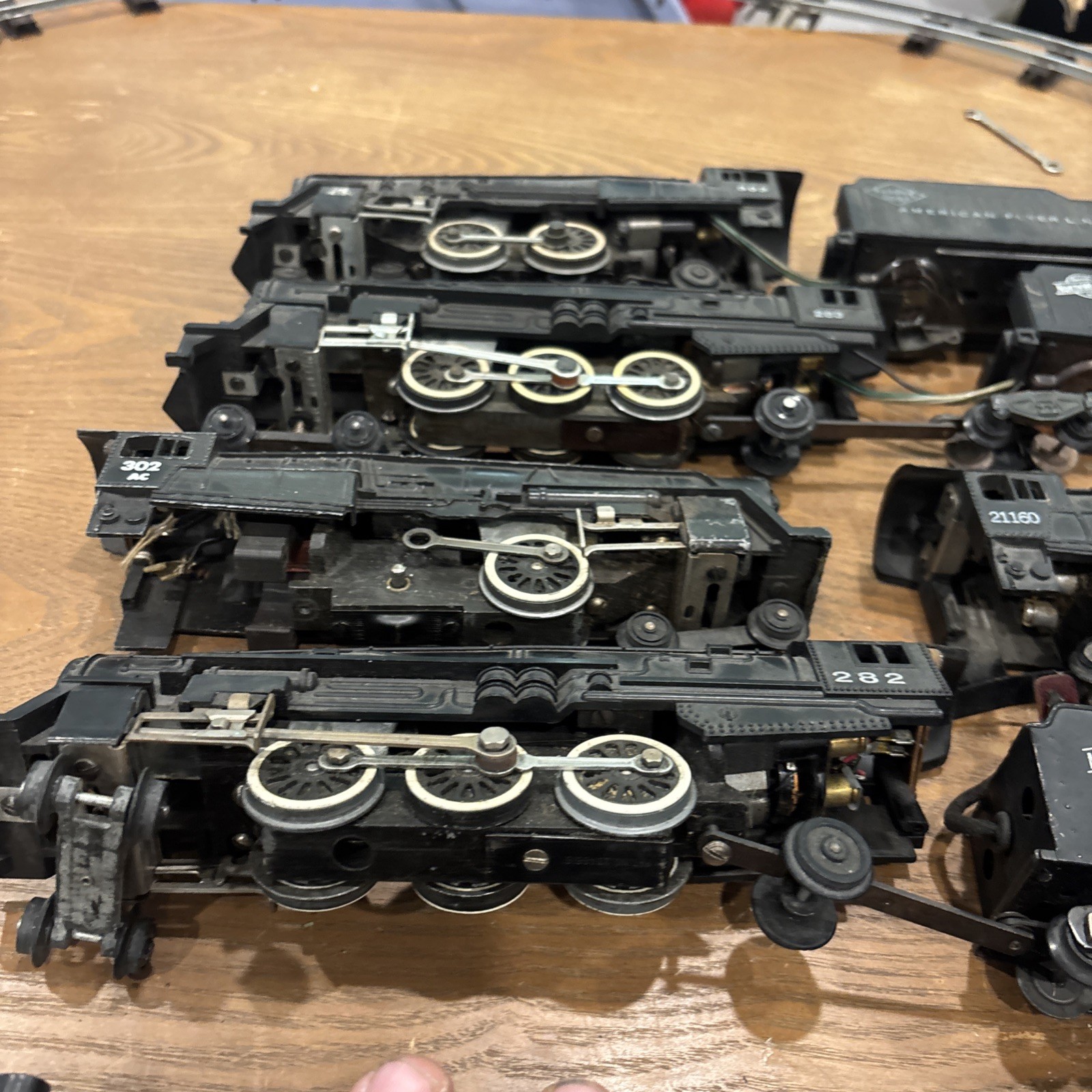 American Flyer S Gauge Locomotive lot 283 307 282 302 303 21160 Repair/Parts
