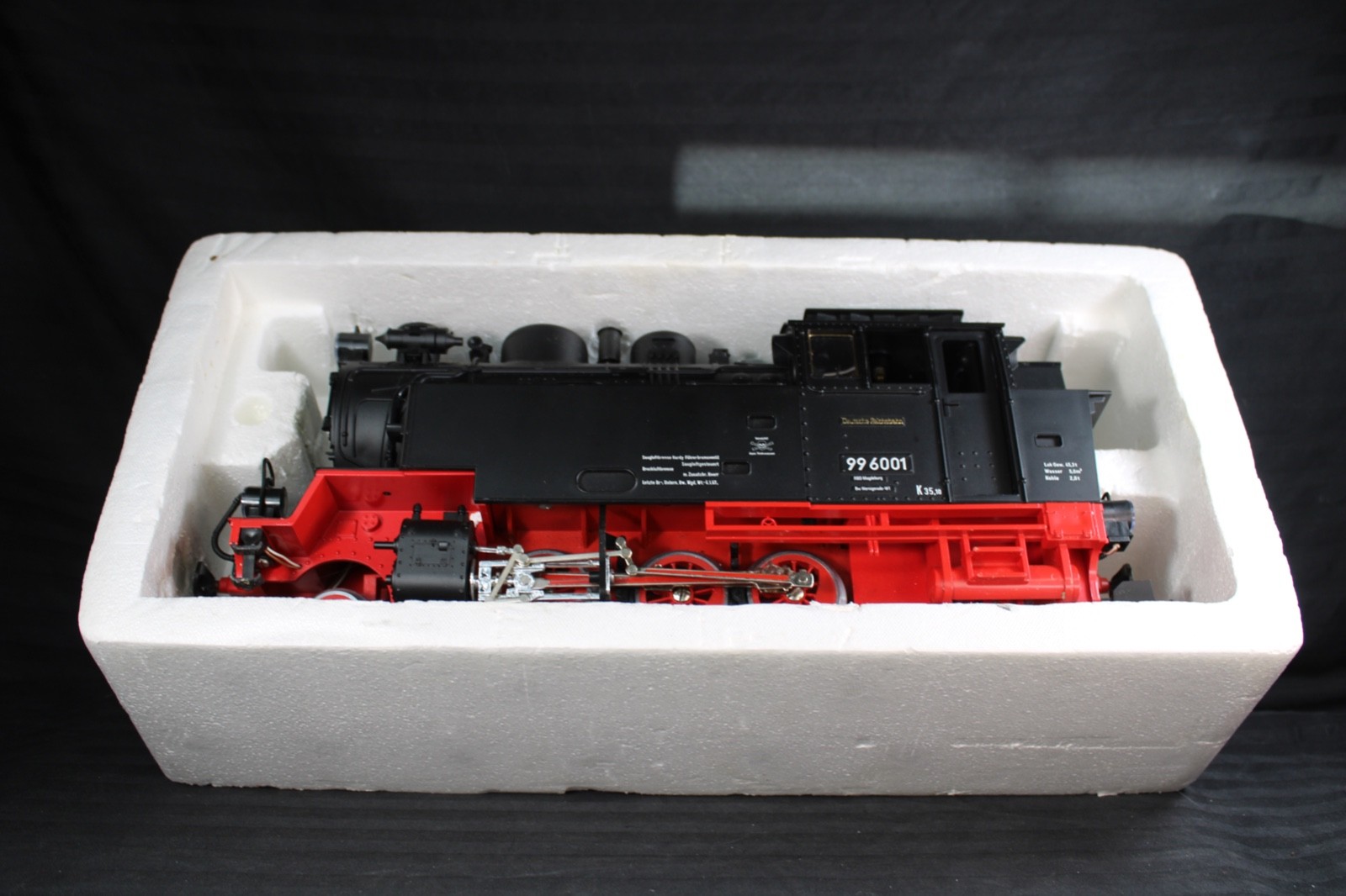 LGB #2080 S G Scale 2-6-2 Tank Engine R/N996001 W/Sound & Box MINT