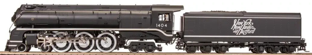 BLI 7875 Brass Hybrid NEW HAVEN I-5 4-6-4 Steam Loco w/DCC/Sound/SMKE #1404 NIB