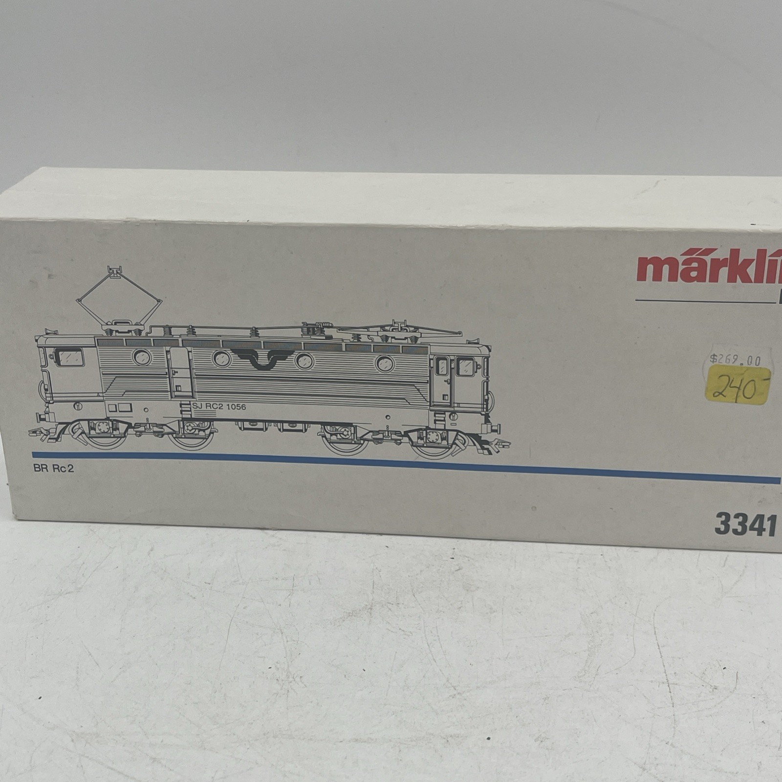 Märklin H0 3341 Electric Locomotive RC 2 1056 der SJ Analog W/ Box – USA SELLER
