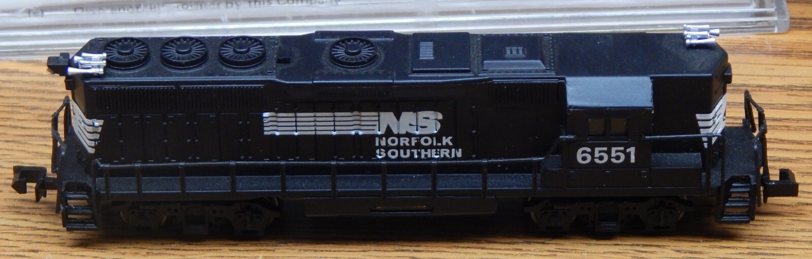 BACHMANN 61291 NORFOLK &SOUTHERN GP-50 DIESEL LOCOMOTIVE USED VERY LITTLE WBOX N