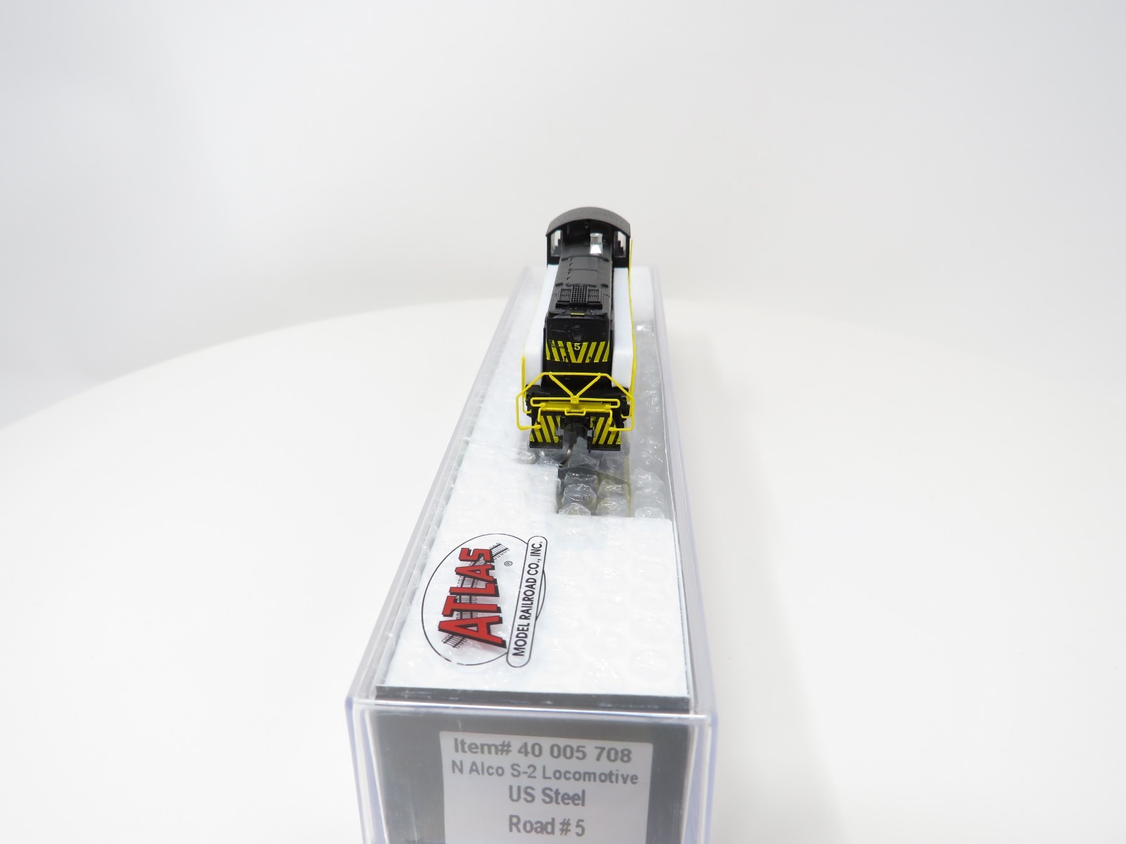 Atlas N 40005708 US Steel Alco S-2 Diesel Switcher Locomotive Model Train