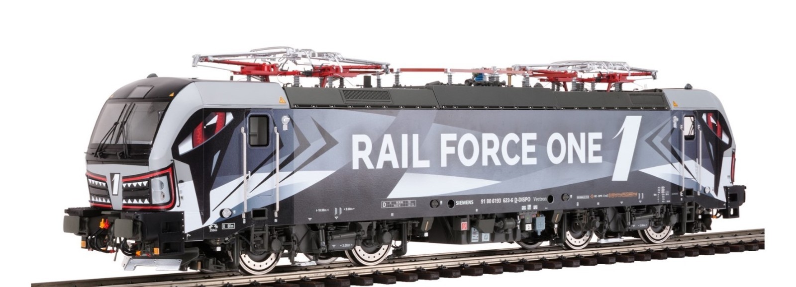 KM1 Vectron 193 Gauge 1 Digital Sound E-Lok Rail Force One