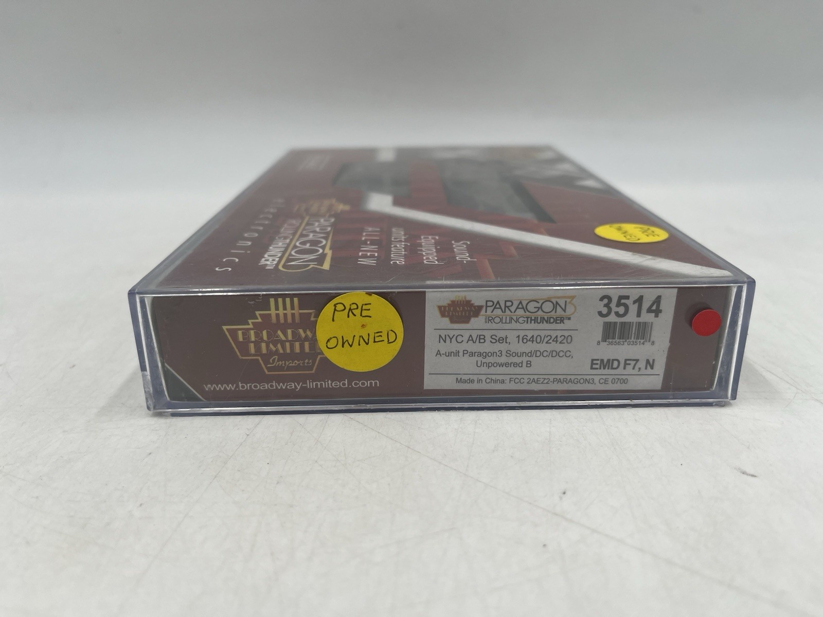 N Scale Broadway Limited Paragon Series 3514 New York City A & B EMD F7 Parts