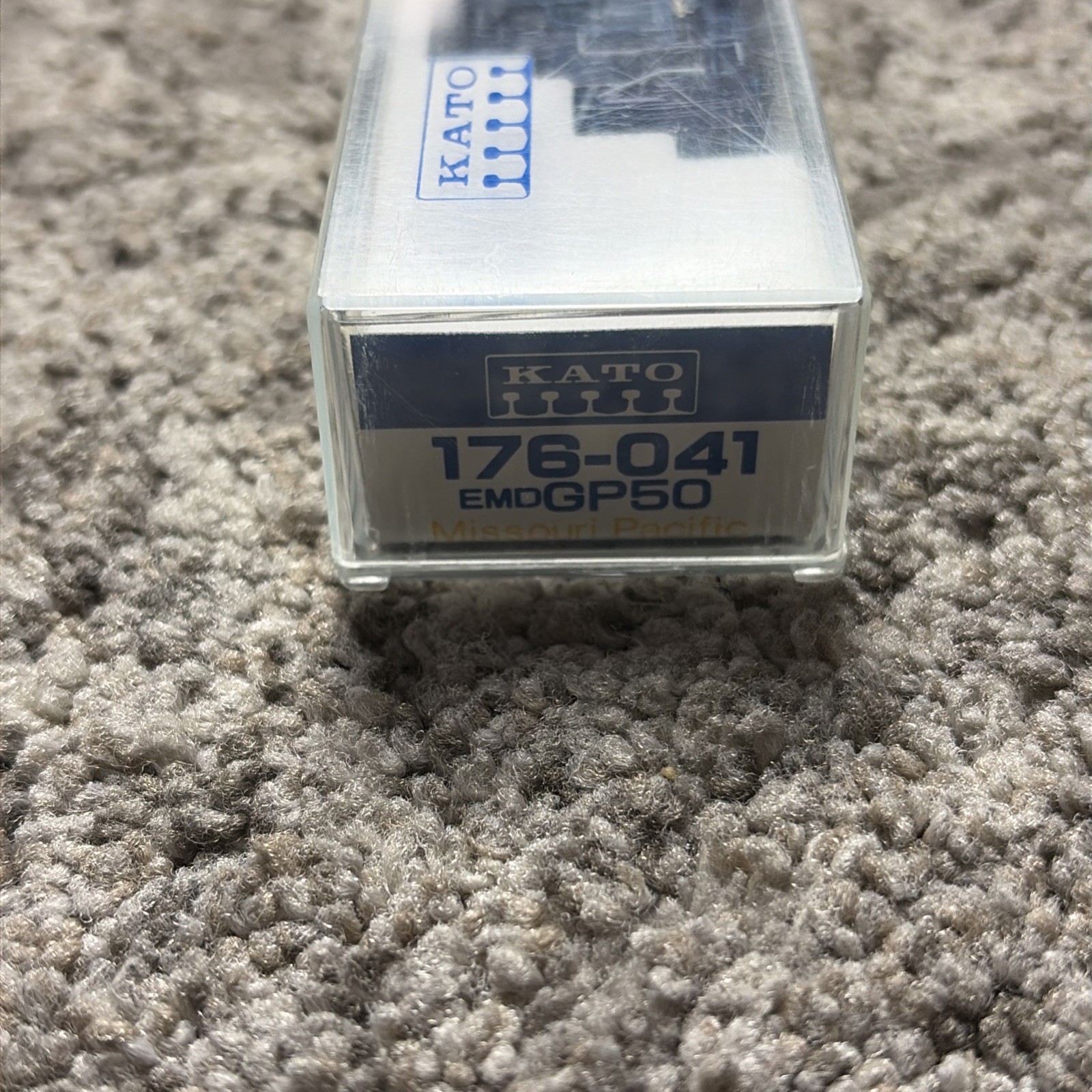 Kato N scale GP50 Missouri Pacific #3502 Locomotive 176-041 Knuckle Couplers EUC