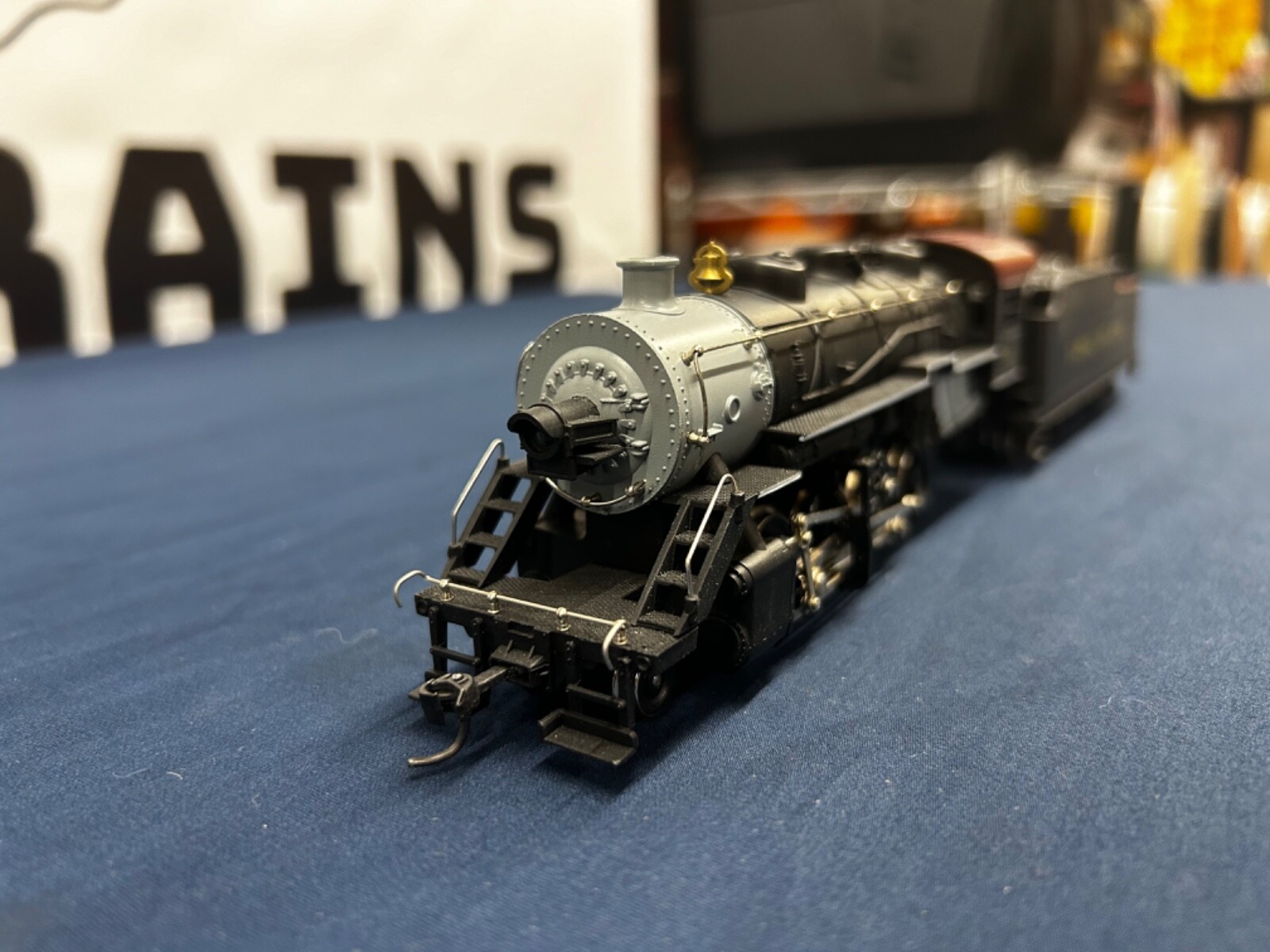 IHC HO Long Island #156 2-8-0 Consolidation Steam Engine DC NO BOX
