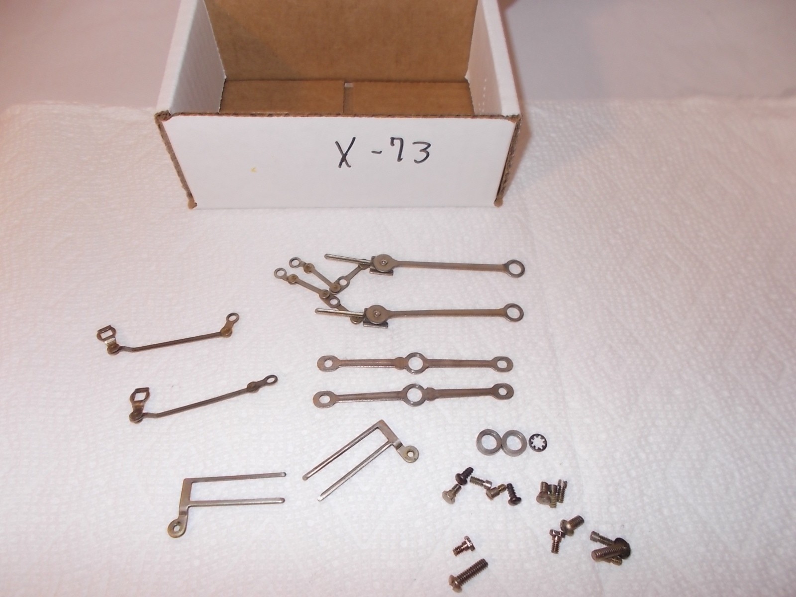 AMERICAN FLYER 322 HUDSON SIDE RODS & LINKAGE GOOD CONDITION LOT #X-73