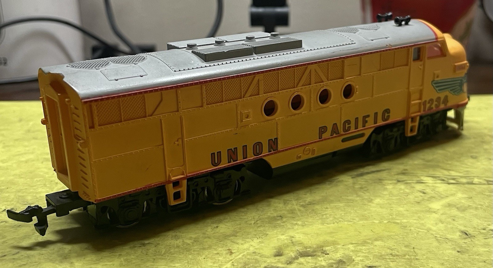 HO Bachmann Union Pacific F3 #1234 Diesel Locomotive Engine Serviced Lot A13