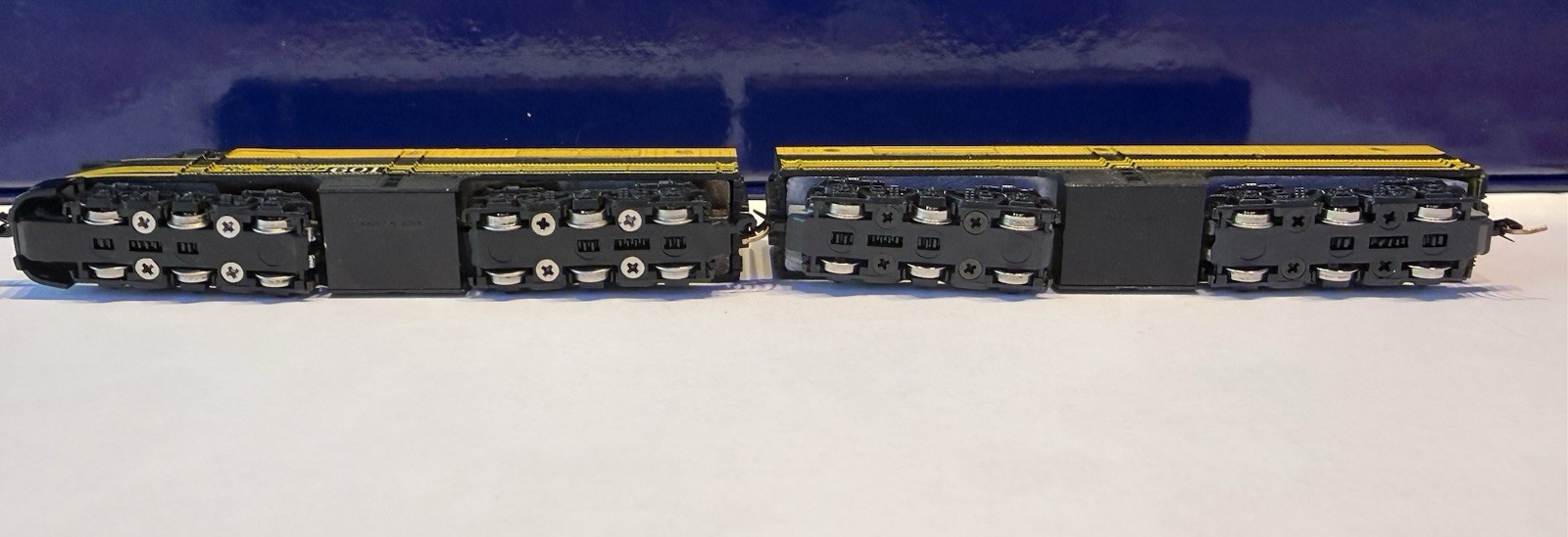 Con-Cor Kato N Scale Powered PA-1 PB-1 Locomotives Rio Grande