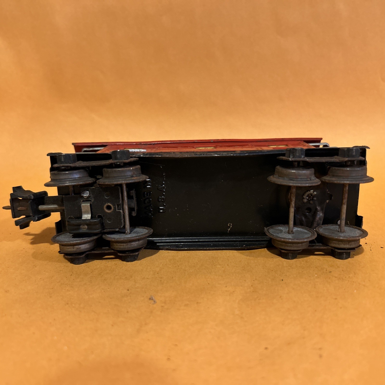 Lionel O vintage prewar 265E Commodore Vanderbilt Locomotive, Tender, + 4 Cars