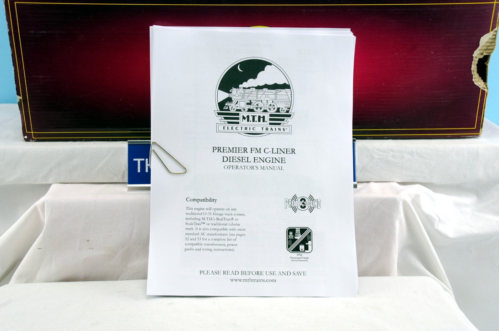 MTH PREMIER 20474 NEW HAVEN C-LINER A UNIT DIESEL ENGINE W PS-3: TESTED-EXC COND