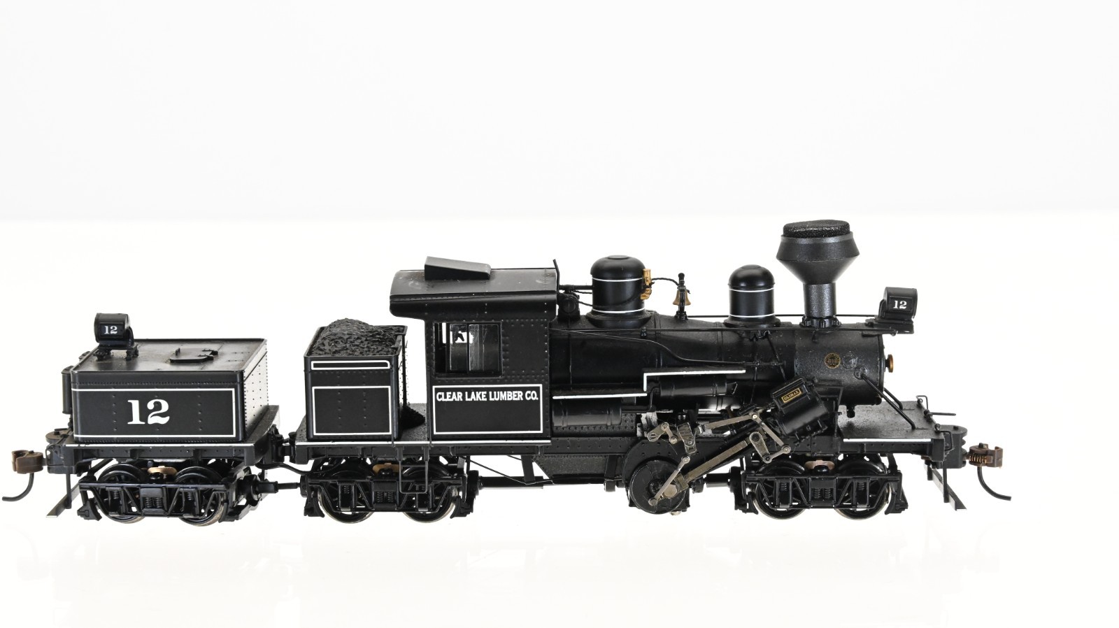 Bachmann Spectrum 70 Ton Three Truck Climax Clear Lake DCC w/Sound HO scale