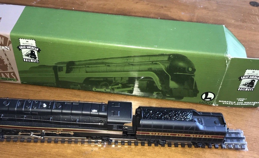 LIONEL 746 NORFOLK AND WESTERN STEAM LOCOMOTIVE