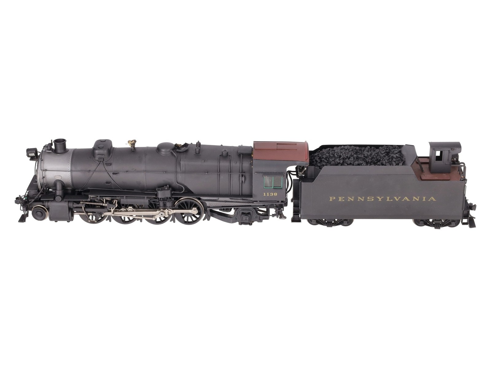KTM Scale Models 1138 O Brass Pennsylvania 2-8-2 L-1 Steam Locomotive #1138/Box