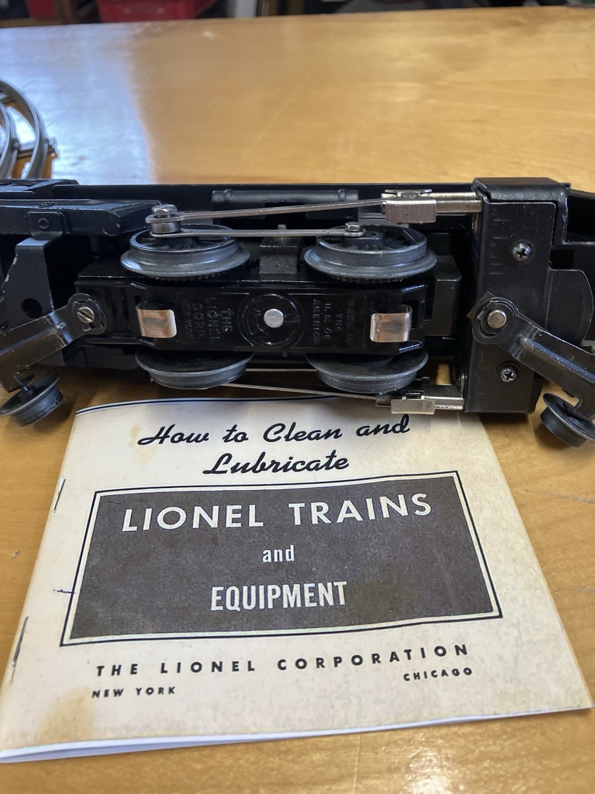 refurbished Lionel 1655 Locomotive Train Set See Description