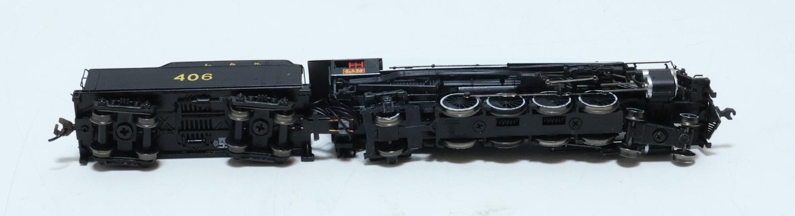 Bachmann L&N #406 4-8-2 Locomotive & Tender DCC N Scale