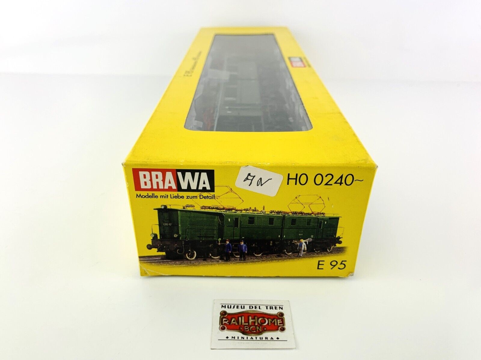 PS44 – BRAWA H0 0240 – ELECTRIC LOCOMOTIVE DR E 95 02 – ANALOG AC