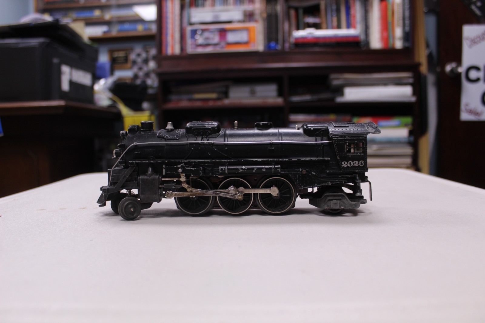 Lionel Postwar #2026+6026W Steamer + Tender