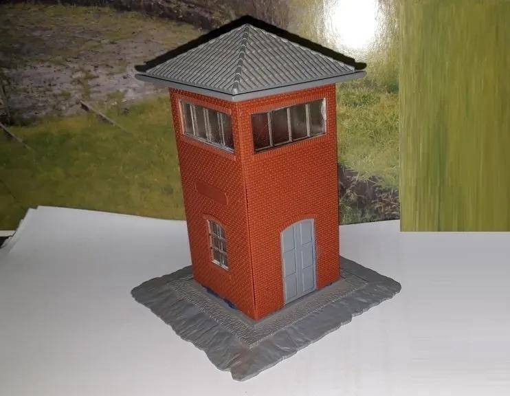 Signaling Cabin 1518 – Frateschi HO Scale 1:87 Diorama Train Ferromodelism