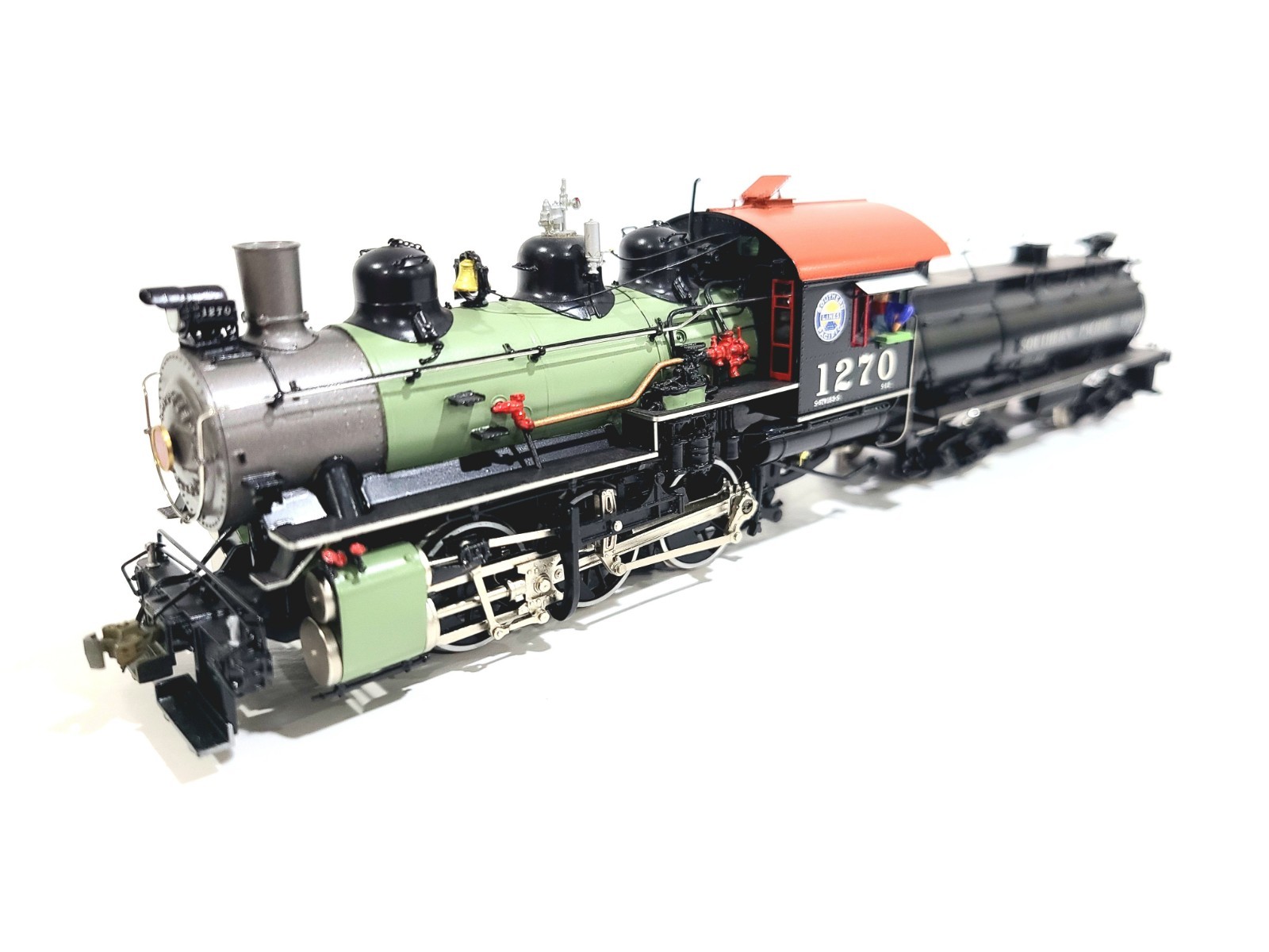 Challenger CIL Boo-Rim SP S-12 0-6-0 Southern Pacific #1270 HO Brass #2369.1