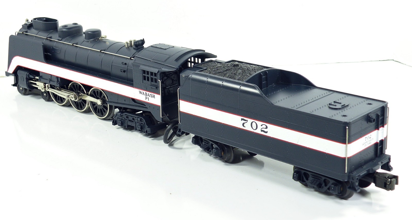 MTH 30-1147-1 Wabash Hudson 4-6-4 PS-1 New Battery Tested /2/ LN