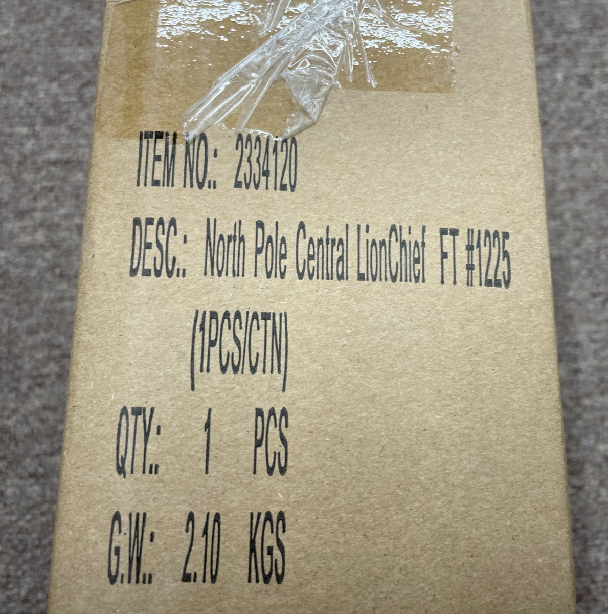 Lionel 2334120 North Pole Central LionChief FT Christmas #1225 O Gauge – NEW