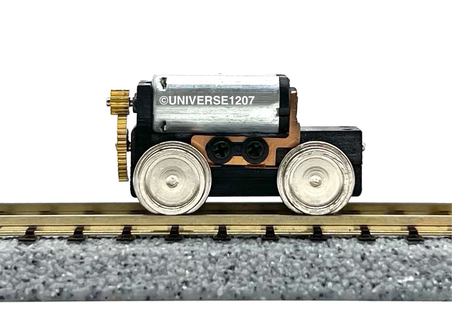 N/HOn30/HOe/009/On18 Scale Narrow Gauge Locomotive Power Drive Chassis 14mm/7mm