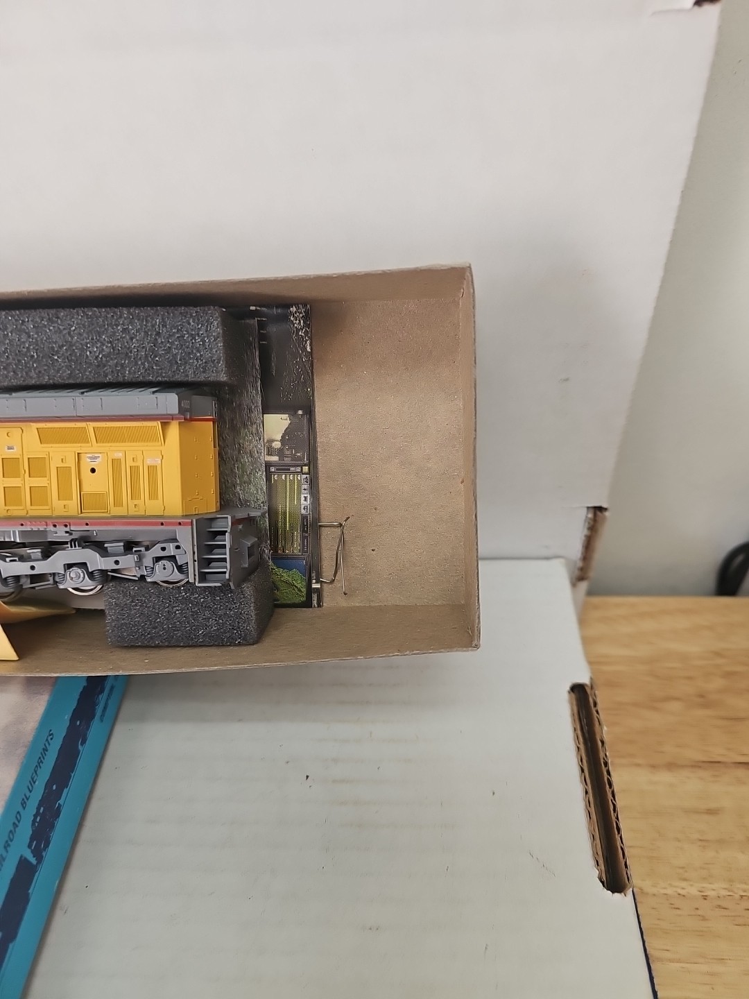 Athearn AC4400 Power GECX 4002 Locomotive Engine Train Blue Box #4362.