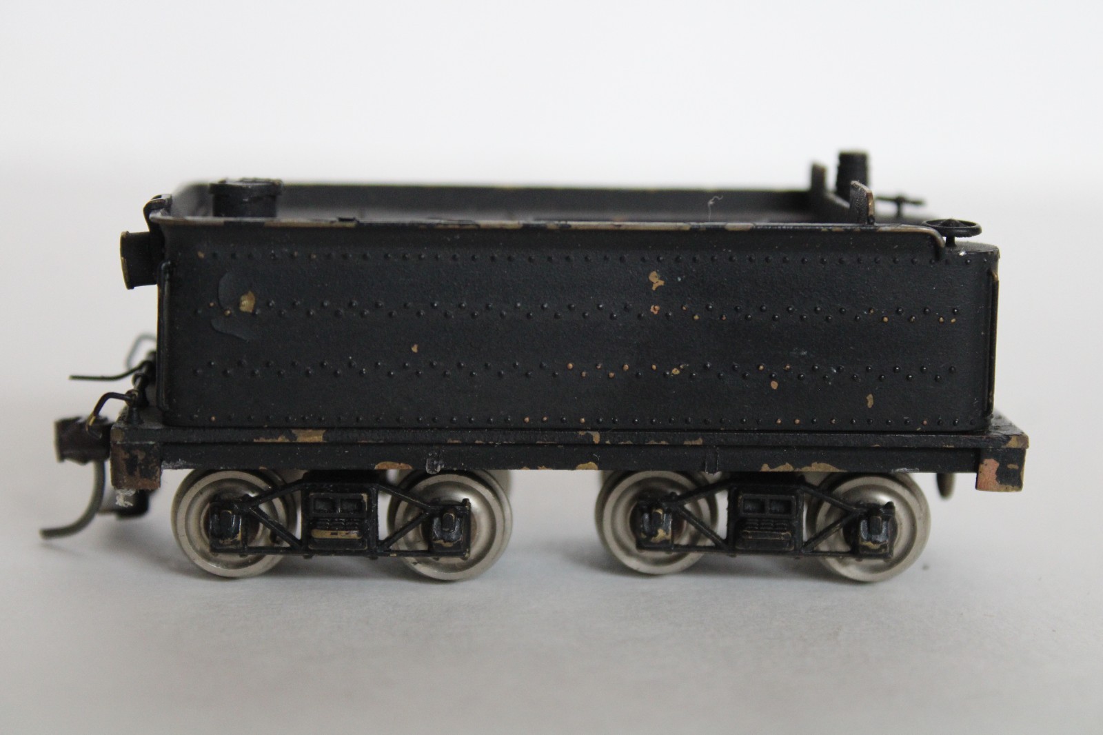 Vintage HO Painted Brass 4-6-0 Locomotive Engine & Tender, Japan