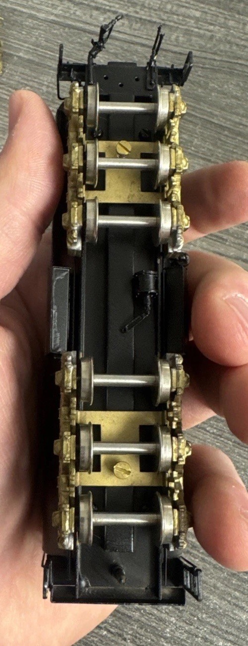 NJ Custom Brass HO Brass #ST-244 Pacific Southern Pacific 4-6-2 P-13 Black/DNR!