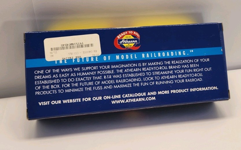 ATHEARN HO 7454 CSX-OLS BAY WINDOW CABOOSE 999628 MINT B53