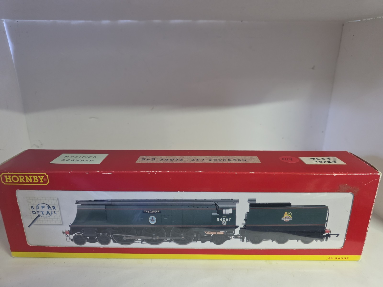 Hornby BR Battle Of Britain Steam Locomotive TMC289 OO Scale DC