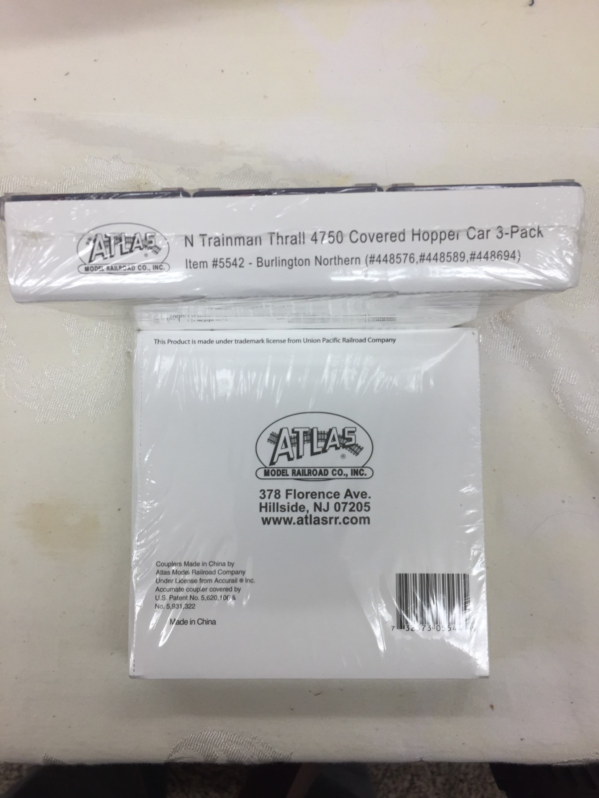 Atlas Trainman BN Thrall Covered Hopper 3-pack *MINT* – OOP