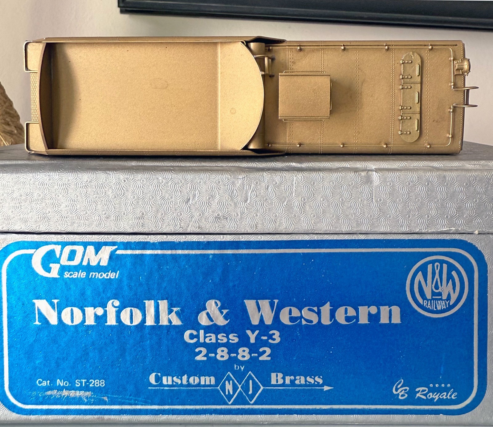 CUSTOM BRASS GOM JAPAN Norfolk & Western N&W Class Y-3 2-8-8-2 Limited Edition